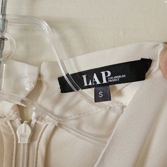 Scarf Neck Ruffle Dress - Picture 4 of 5